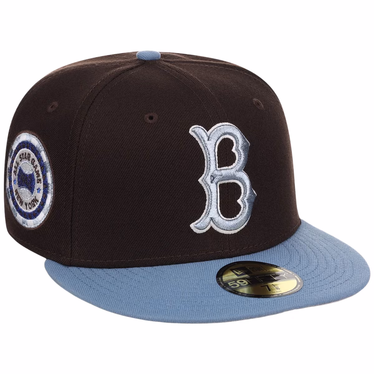 Brooklyn Dodgers MLB Driftwood Fade New Era 59FIFTY front view