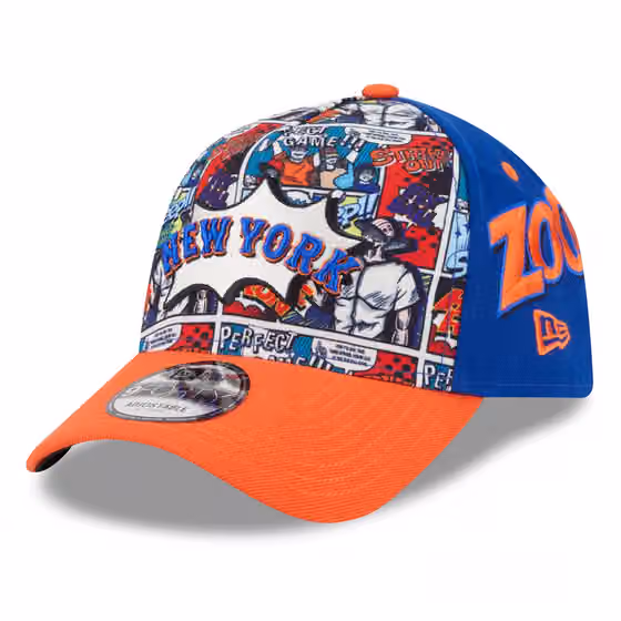 New York Mets 2025 MLB Players' Weekend 9FORTY A-Frame Snapback Cap product photo