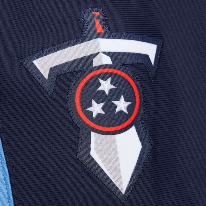 Steve McNair #9 Tennessee Titans 2003 Mitchell & Ness Legacy NFL Jersey Blue view 5