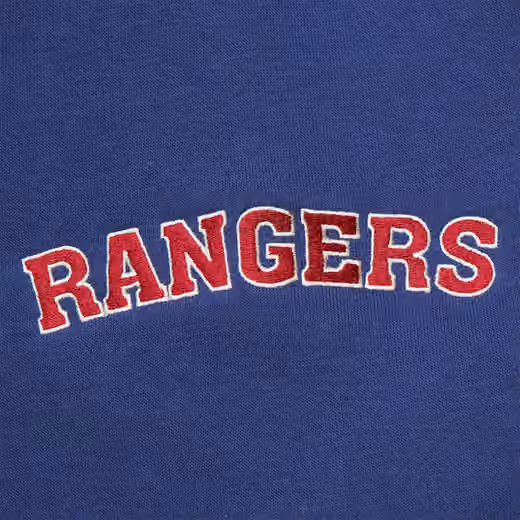 New York Rangers Mitchell & Ness Heritage NHL Lace-Up Jersey Crew view 6