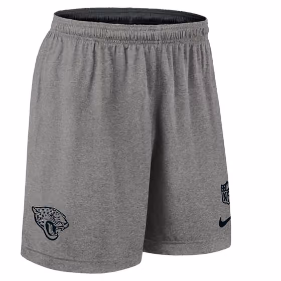 Jacksonville Jaguars 2025 NFL Sideline Reversible Mesh Nike Dri-FIT Shorts Black view 4