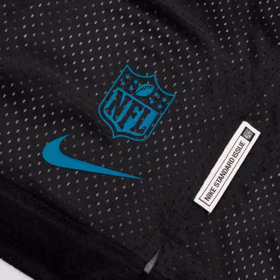 Jacksonville Jaguars 2025 NFL Sideline Reversible Mesh Nike Dri-FIT Shorts Black view 6