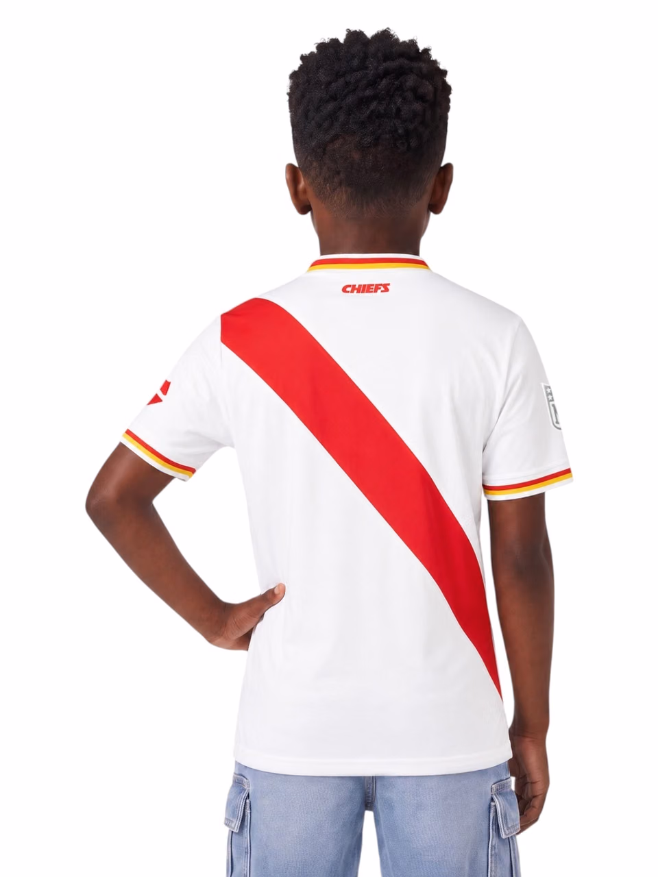 Kansas City Chiefs 2026 Football x Football NFL Fan Jersey (YOUTH) view 2