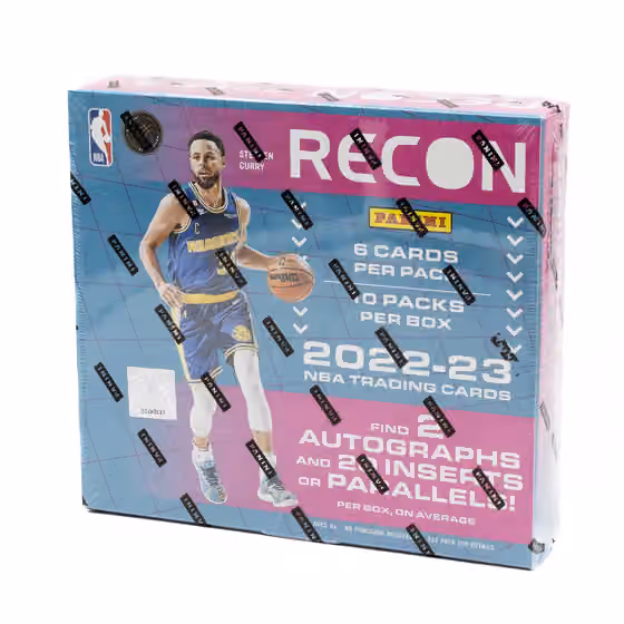 2022/23 Panini Recon Basketball NBA Hobby Box view 1