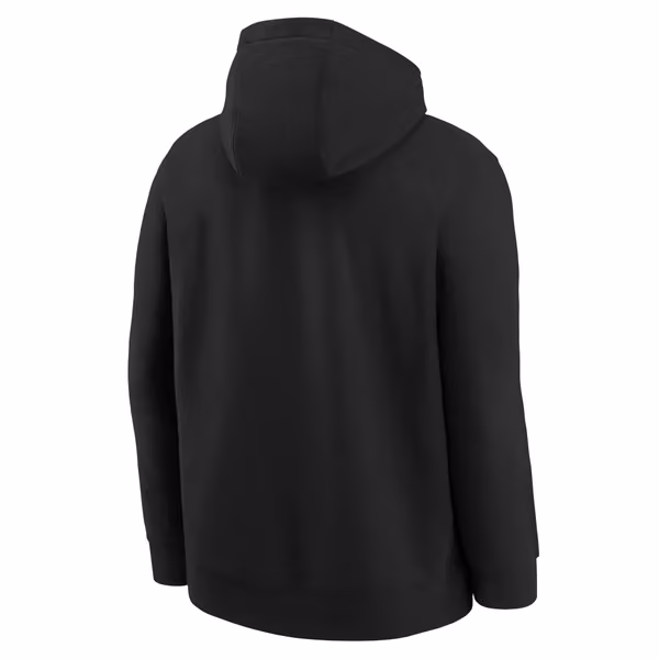 Pittsburgh Steelers NFL Team Stripes Nike Club Hoodie (YOUTH) view 3