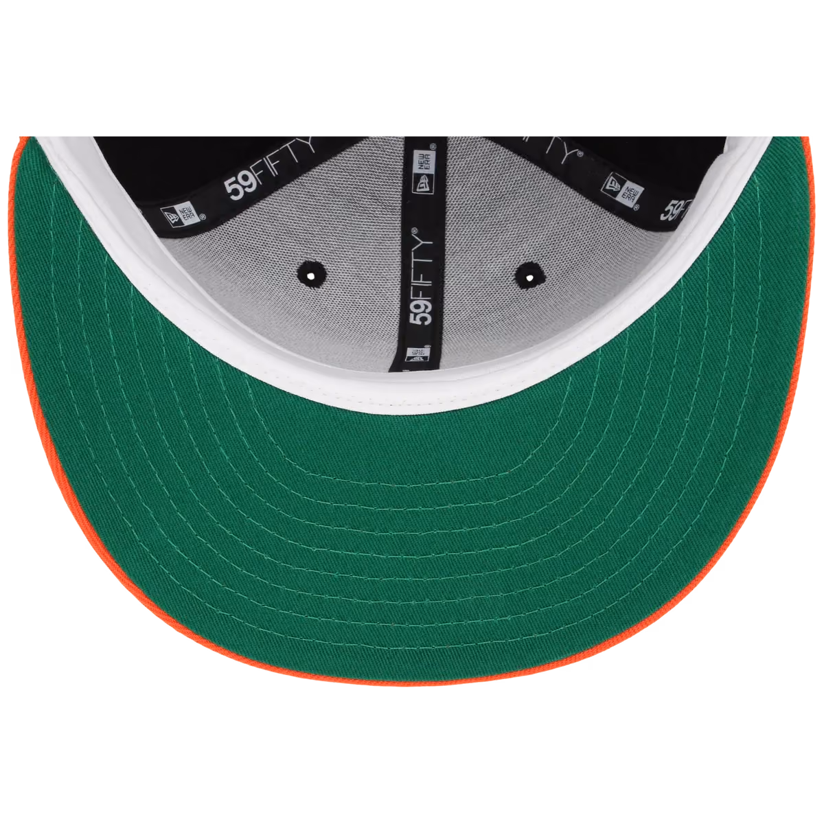 San Francisco Giants MLB Cooperstown Authentic Collection New Era 59FIFTY (Black/Orange) back view