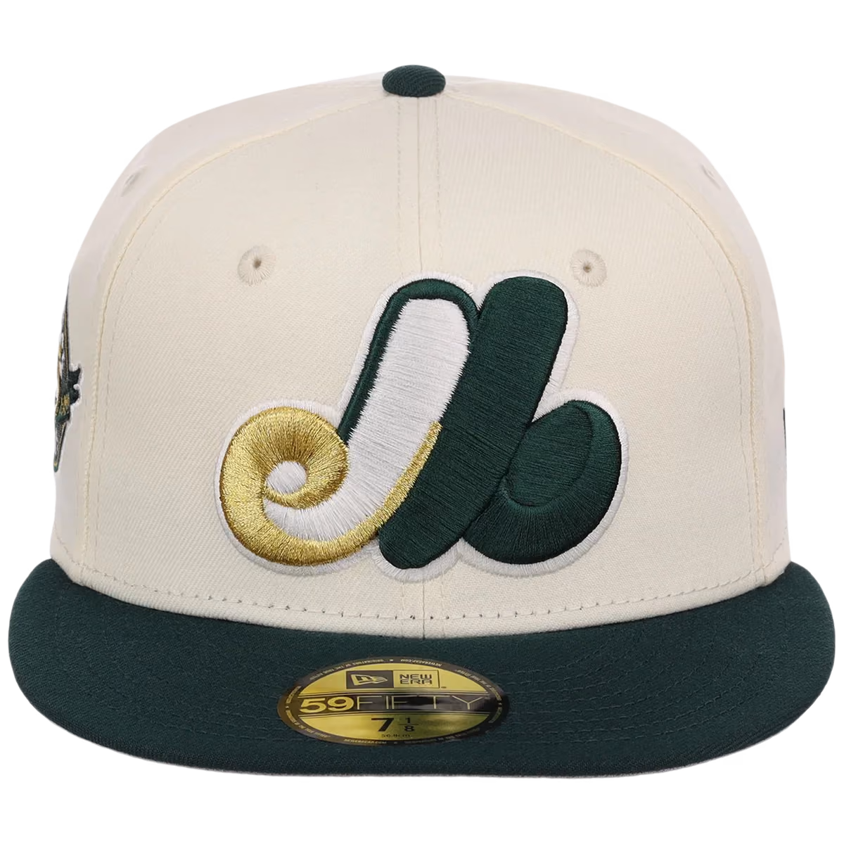 Montreal Expos MLB Gilded Ivy New Era 59FIFTY detail view