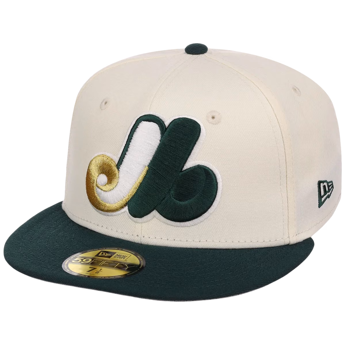 Montreal Expos MLB Gilded Ivy New Era 59FIFTY detail view