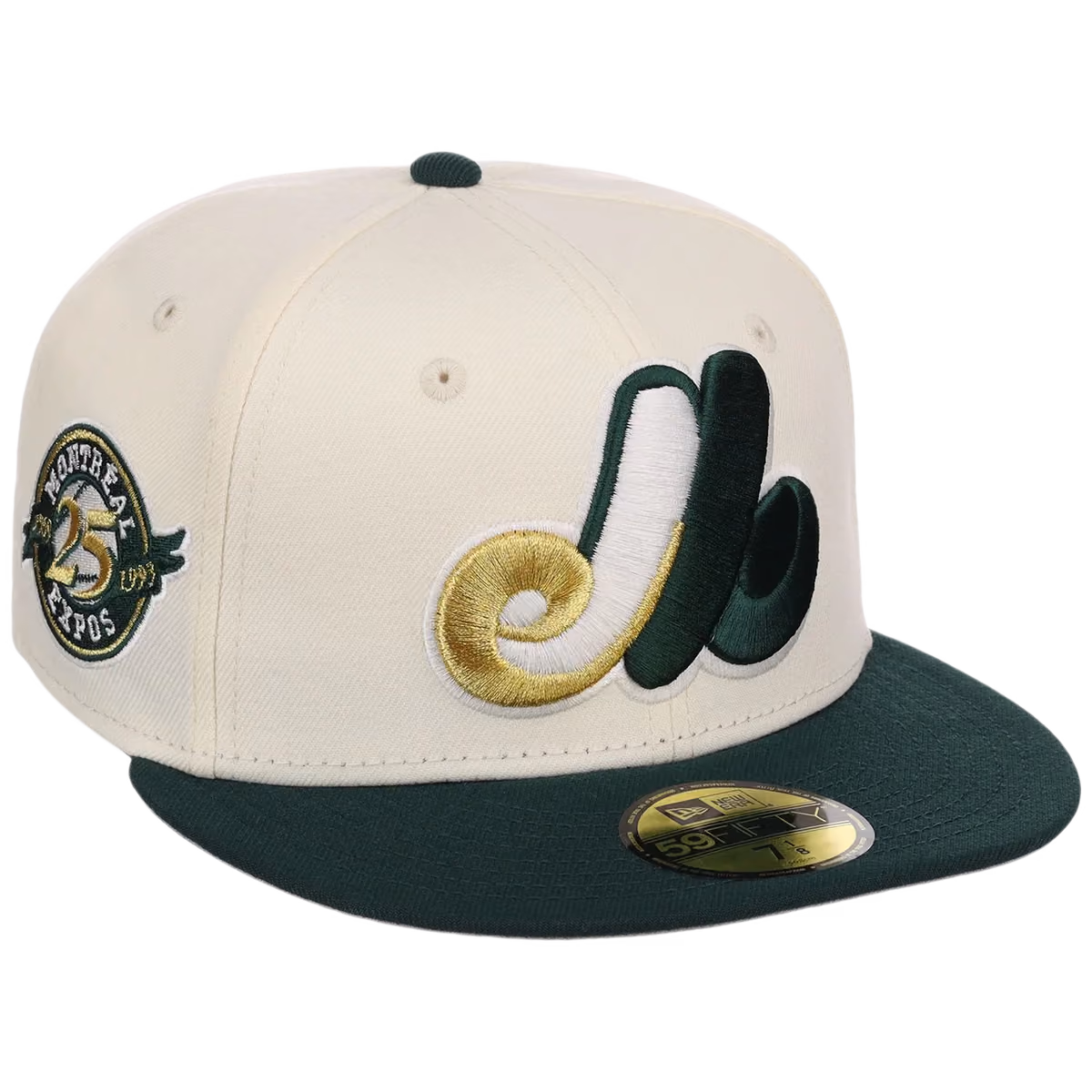 Montreal Expos MLB Gilded Ivy New Era 59FIFTY front view