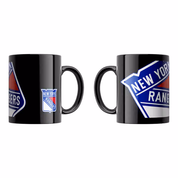 New York Rangers Oversized Logo NHL Mug (330 ml) view 1