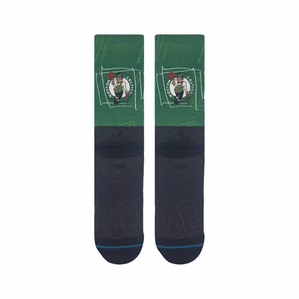 Jayson Tatum Boston CelticsStance Pasted Crew Socks view 2
