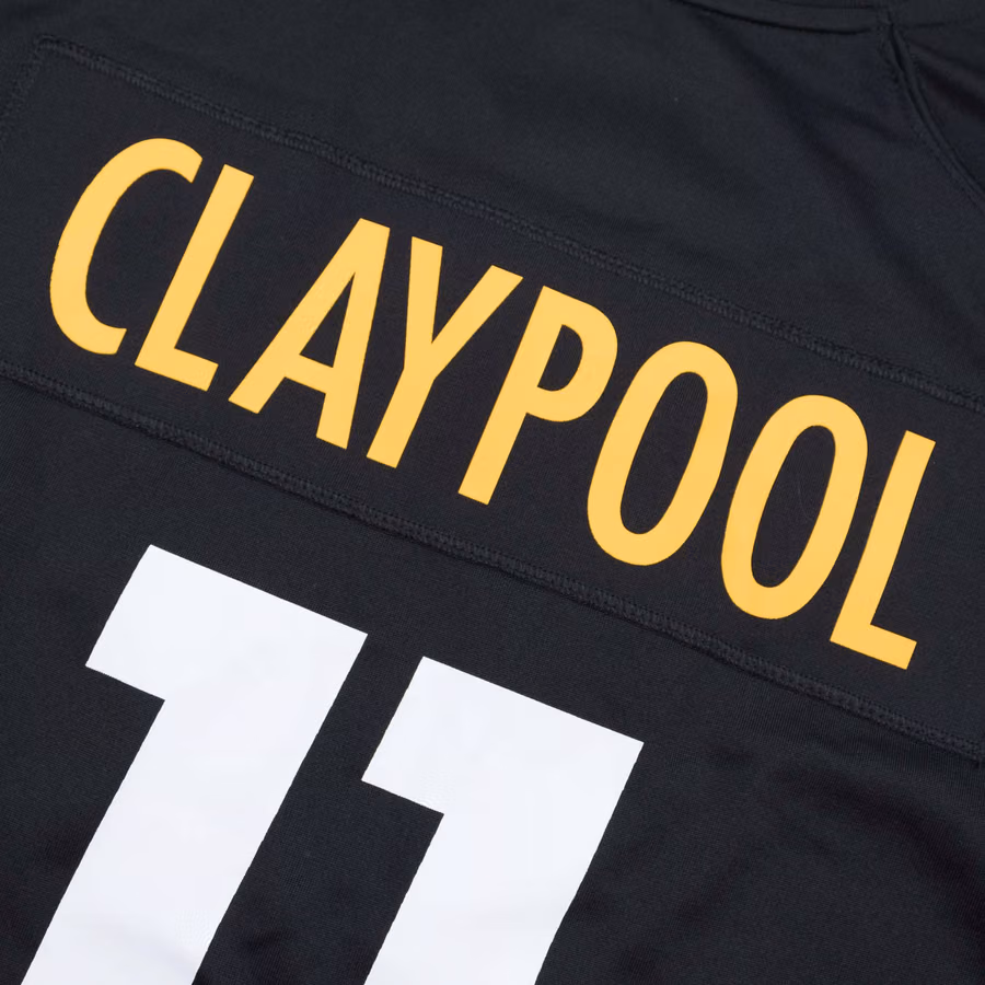 Chase Claypool #11 Pittsburgh Steelers Nike Game NFL Football Jersey Black view 4