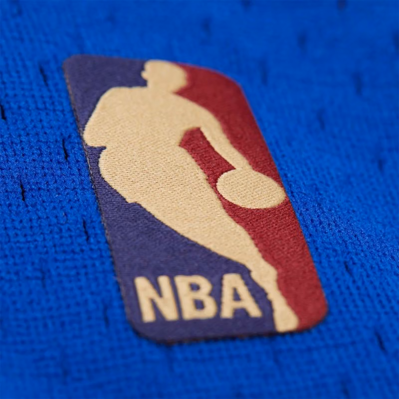 Baron Davis #5 Golden State Warriors 2004-05 Swingman NBA Jersey Blue view 4
