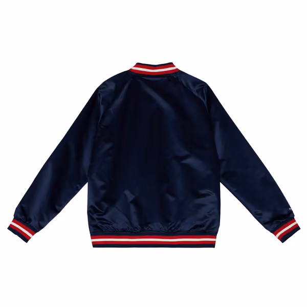 New York Rangers Mitchell & Ness Lightweight Satin NHL Jacket view 2