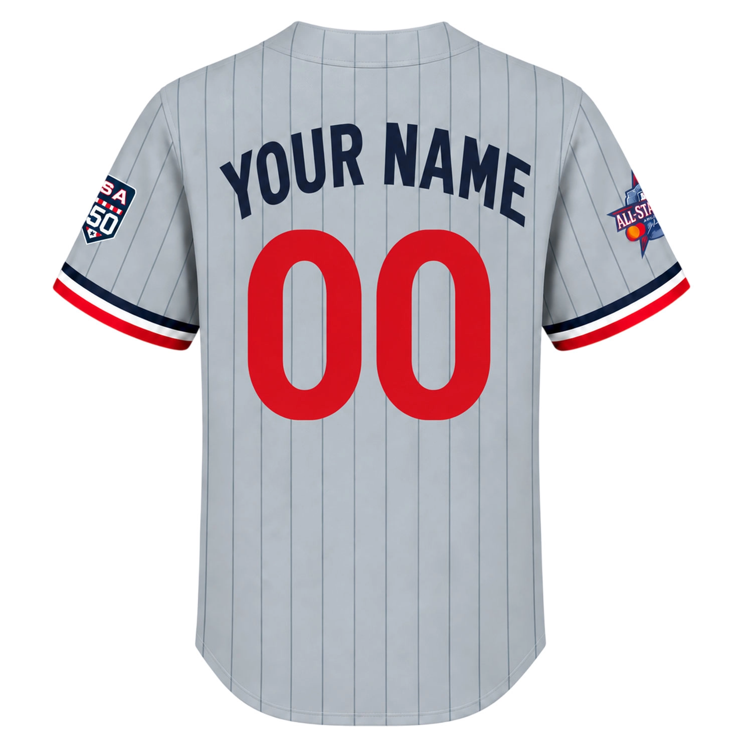 Twins All Star Game Custom Jersey 2026 Remarkable Gray