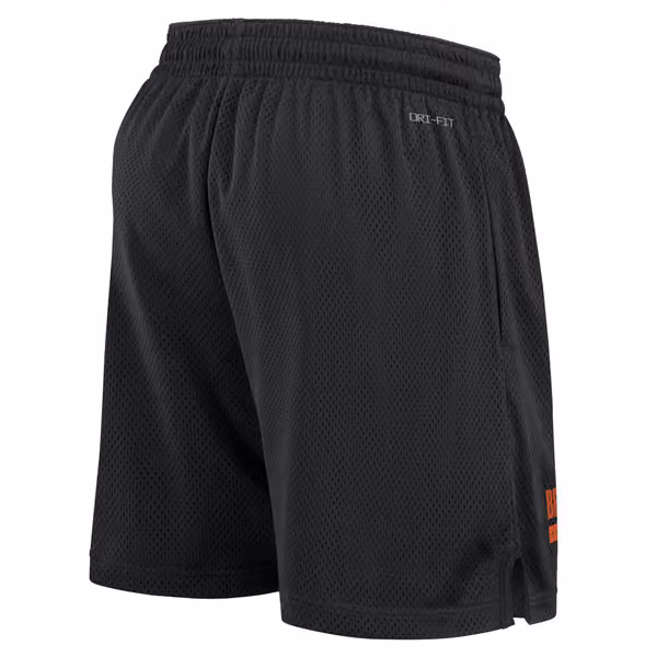 Cincinnati Bengals 2024 NFL Sideline Mesh Nike Dri-FIT Shorts Black view 2