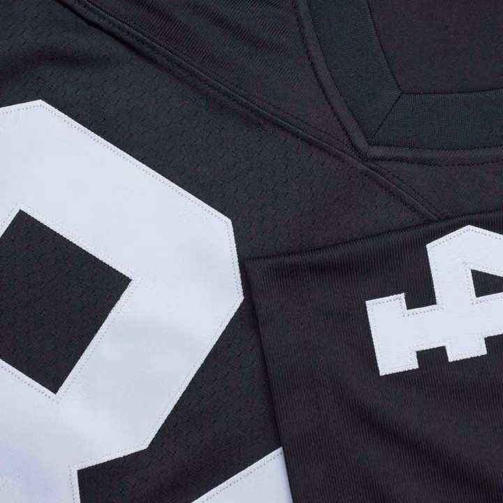 Bo Jackson #34 Los Angeles Raiders Mitchell & Ness Throwback NFL Jersey Black view 5