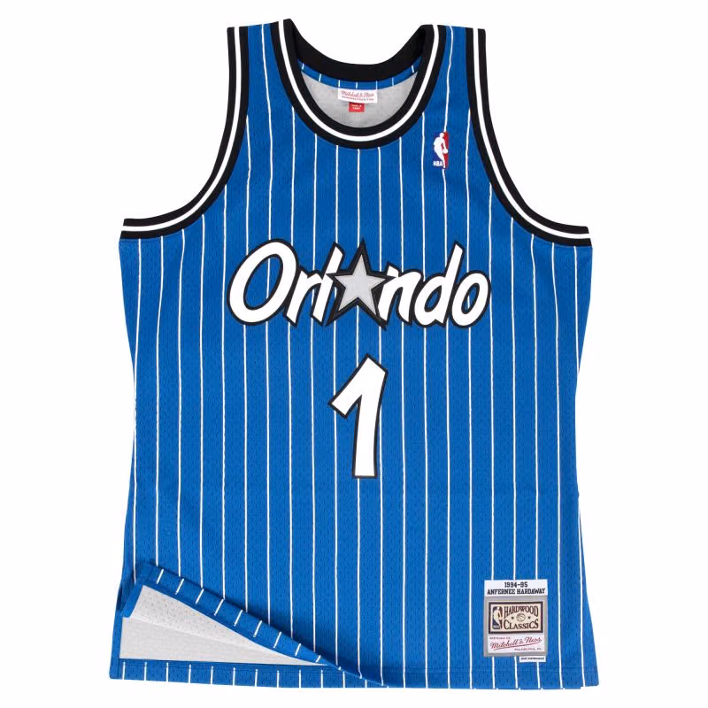 Penny Hardaway #1 Orlando Magic 1994-95 Swingman NBA Jersey Blue view 1