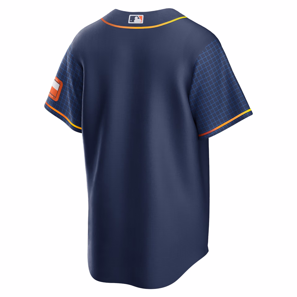Houston Astros Space City Nike City Connect MLB Jersey view 2