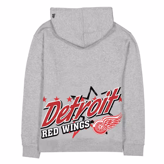 Detroit Red Wings Sport Classics Oversized NHL Hoodie Gray view 2
