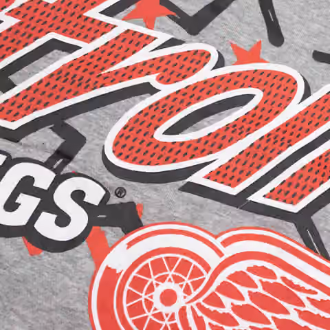 Detroit Red Wings Sport Classics Oversized NHL Hoodie Gray view 4
