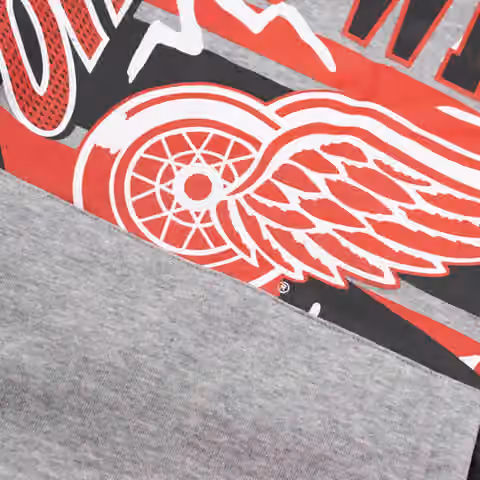 Detroit Red Wings Sport Classics Oversized NHL Hoodie Gray view 3