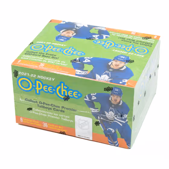 2021/22 Upper Deck O-Pee-Chee Hockey Retail 36-Pack Box NHL view 1