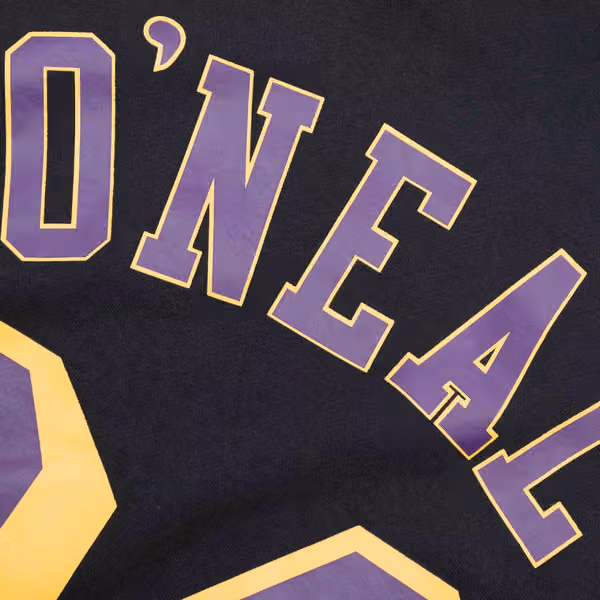 Shaquille O'Neal #34 Los Angeles Lakers N&N Player NBA Hoodie Black view 4