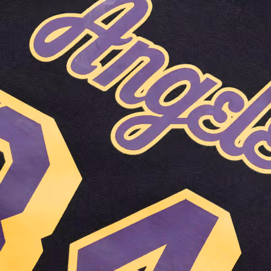 Shaquille O'Neal #34 Los Angeles Lakers N&N Player NBA Hoodie Black view 3