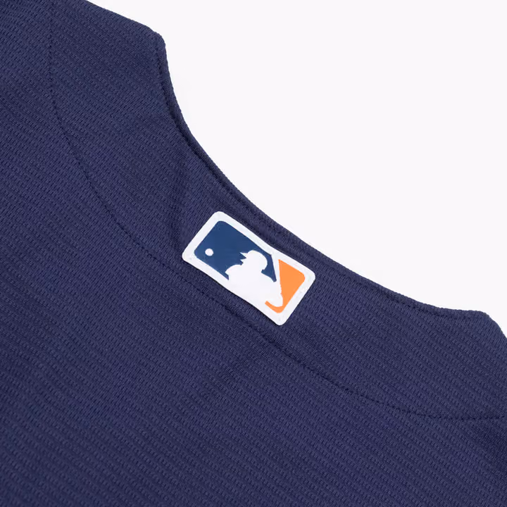 Houston Astros Official Alternate MLB Jersey Navy view 6