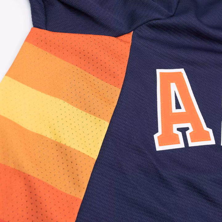 Houston Astros Official Alternate MLB Jersey Navy view 4