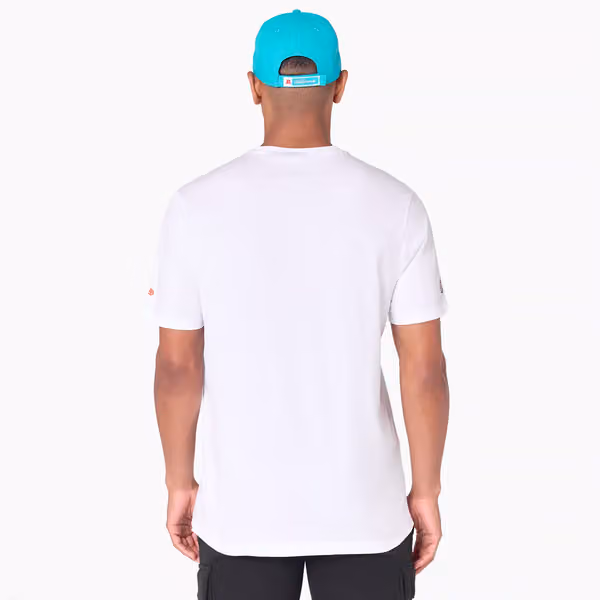 Miami Dolphins Team Logo Football NFL T-Shirt view 2