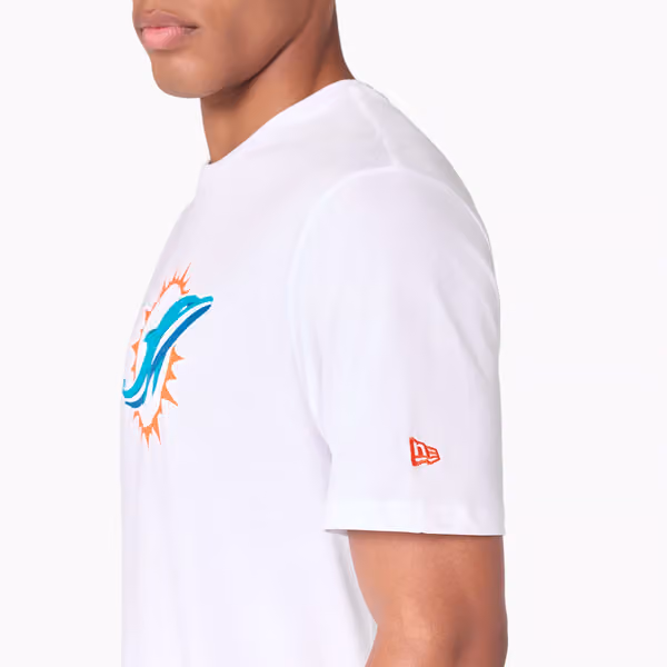 Miami Dolphins Team Logo Football NFL T-Shirt view 4