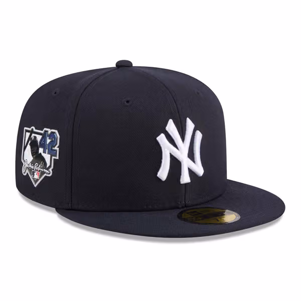 New York Yankees 2026 Jackie Robinson Day 59FIFTY Fitted Cap Navy product photo