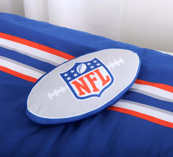 NFL Shield 3D Football Pillow view 2