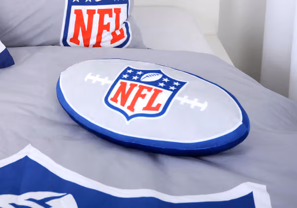 NFL Shield 3D Football Pillow view 1