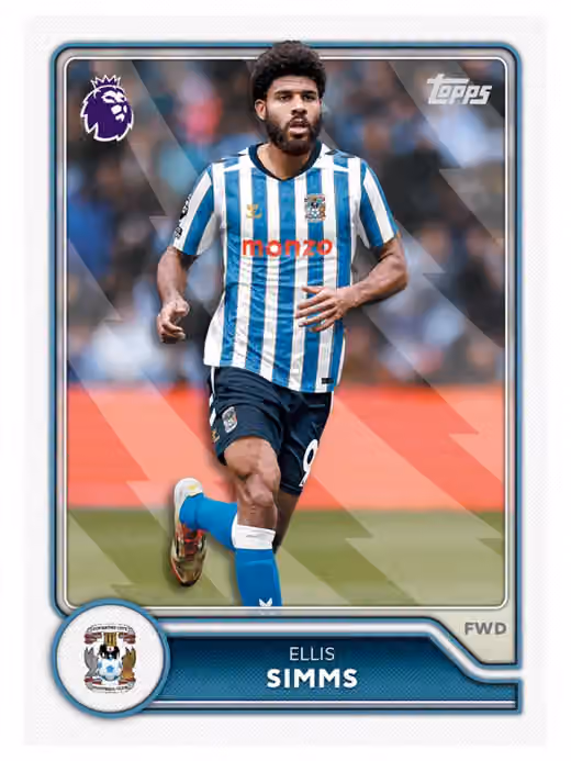 2025/26 Topps Premier League Football (Soccer) EPL Retail Pack view 4