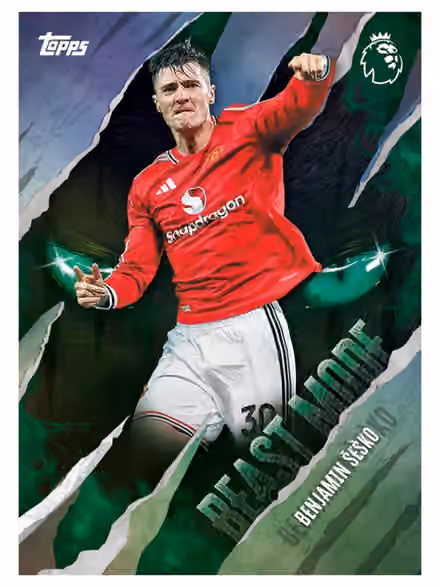 2025/26 Topps Premier League Football (Soccer) EPL Retail Pack view 9