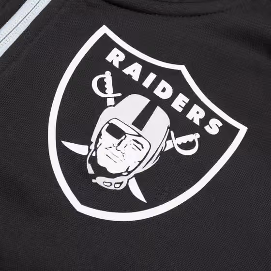 Las Vegas Raiders Two-Tone Nike Therma NFL Full-Zip Hoodie view 3