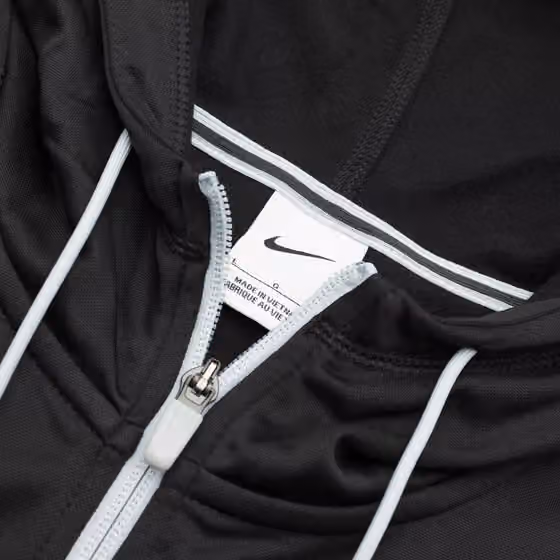 Las Vegas Raiders Two-Tone Nike Therma NFL Full-Zip Hoodie view 4