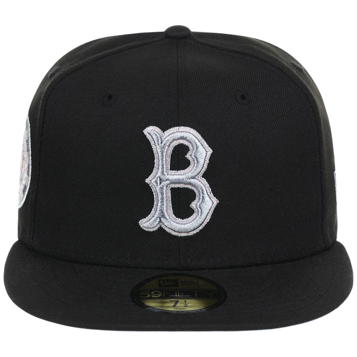 Brooklyn Dodgers MLB Pewter Skies New Era 59FIFTY detail view