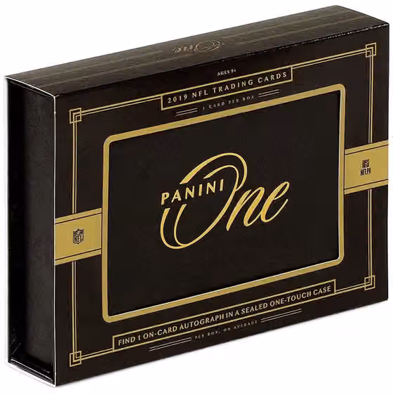 2019 Panini One Football Hobby Box NFL view 1