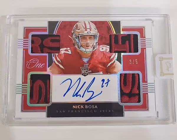 2019 Panini One Football Hobby Box NFL view 4