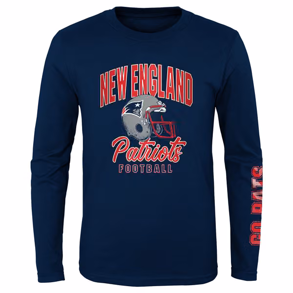 New England Patriots Game Day 3-in-1 Combo NFL Shirt (YOUTH) view 3