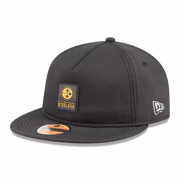 Pittsburgh Steelers 2025 NFL On-Field Sideline 59FIFTY A-Frame Fitted Cap Black product photo