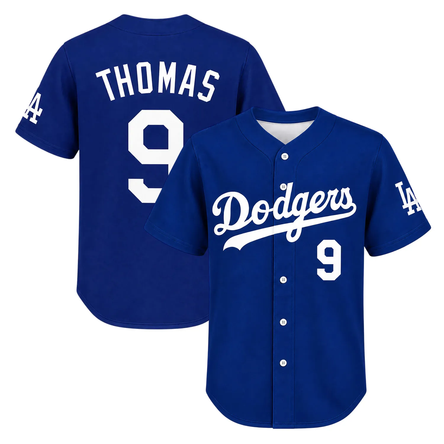 Alek Thomas Dodgers Blue Jersey – Bold MLB Wear