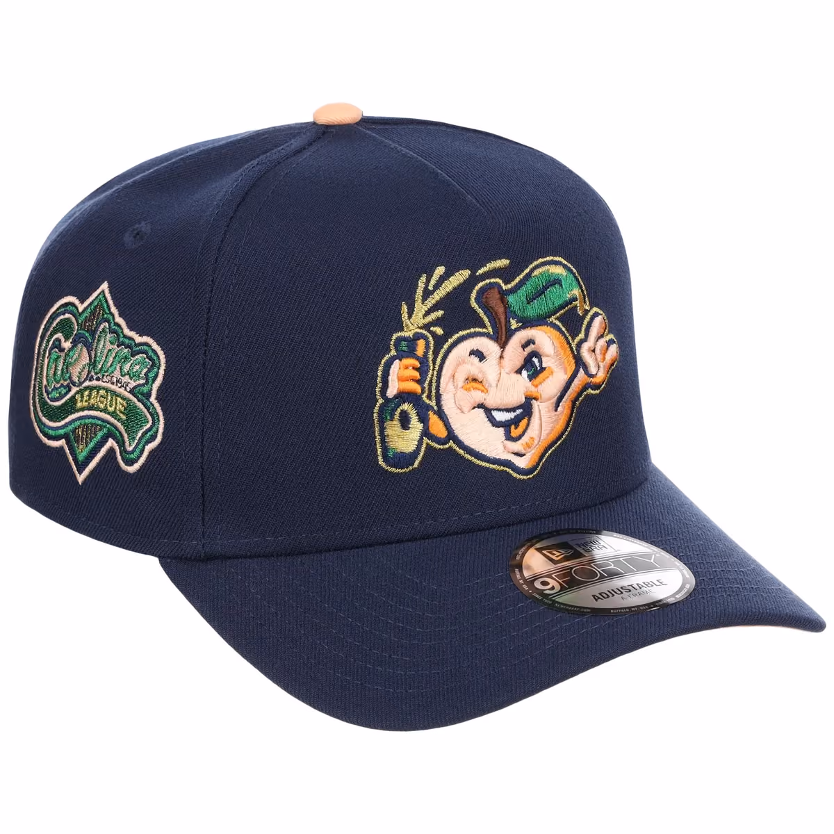 Augusta Greenjackets Peach Atlanta Crown the City New Era 9FORTY front view