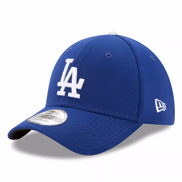 Los Angeles Dodgers Stretch Fit Basic MLB Cap Game Blue product photo