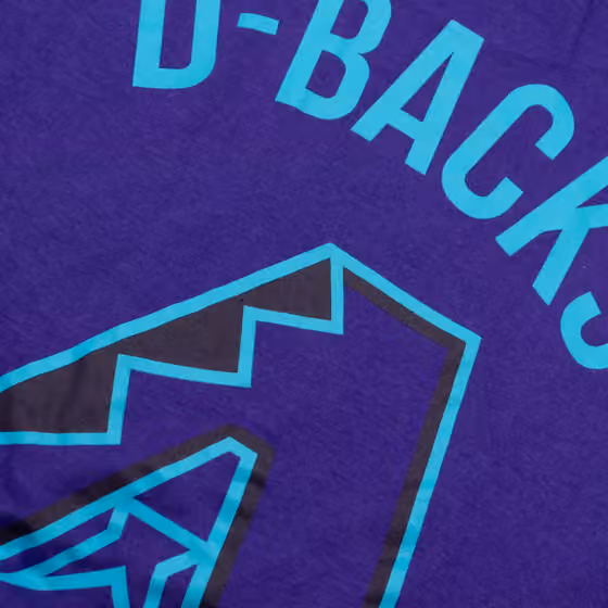 Arizona Diamondbacks City Connect 2-Hit Nike Cotton T-Shirt Purple view 4