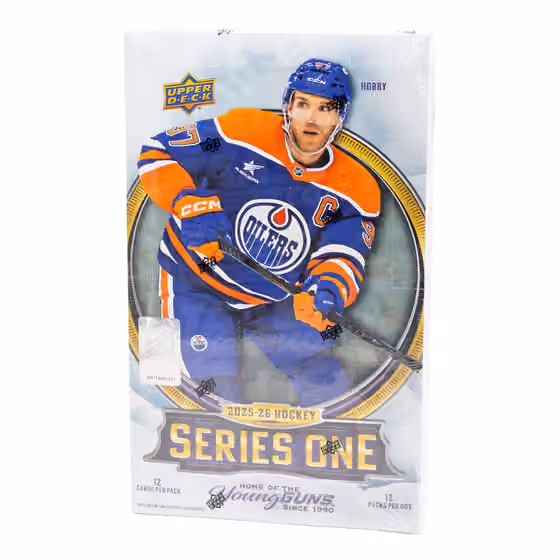 2025/26 Upper Deck Series 1 Hockey NHL Hobby Box view 1